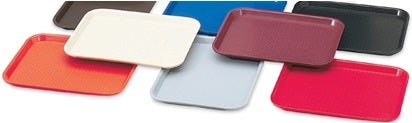 Vollrath Grey Fast Food Tray, 10 x 14 inch -- 24 per case