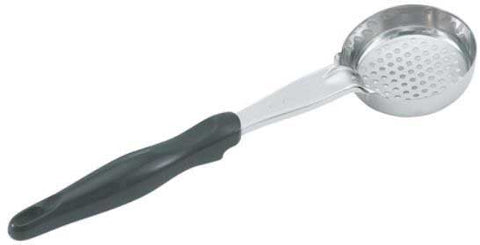 Vollrath Round Black Perforated Spoodle, 1 Ounce -- 12 per case