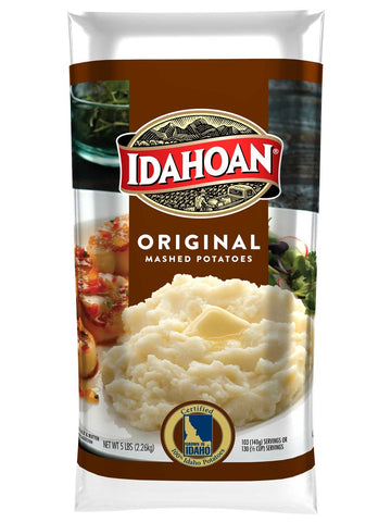 Idahoan Original Mashed Potato Flakes, 5 Pound -- 6 per case.
