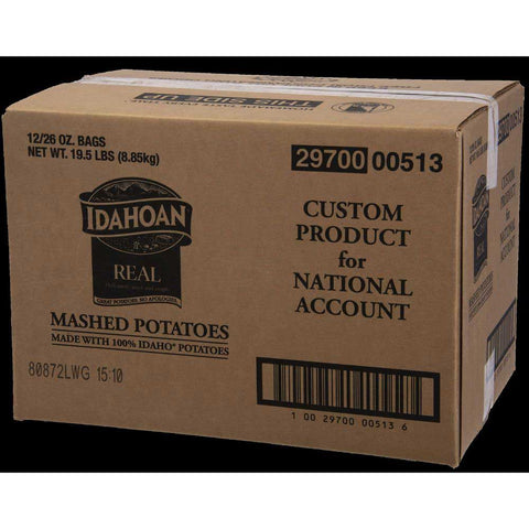 Idahoan Foods Real Mashed Potato, 26 Ounce -- 12 per case