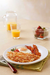 Idahoan Fresh Cut Hash Browns Potatoes, 2.12 Pound -- 6 per case.