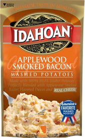 Idahoan Applewood Smoked Bacon Mashed Potatoes, 4 Ounce Pouch -- 12 per case.