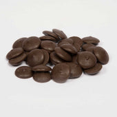 Merckens 3 to 4 Percent Cocoa Dark Disk Ambrosia, 50 Pound.