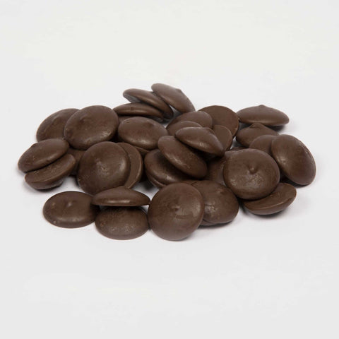 Merckens 3 to 4 Percent Cocoa Dark Disk Ambrosia, 50 Pound.