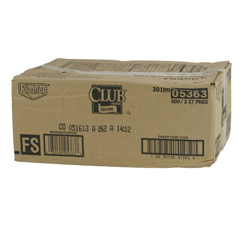 Cracker Keebler Club 500 Case 2 Count