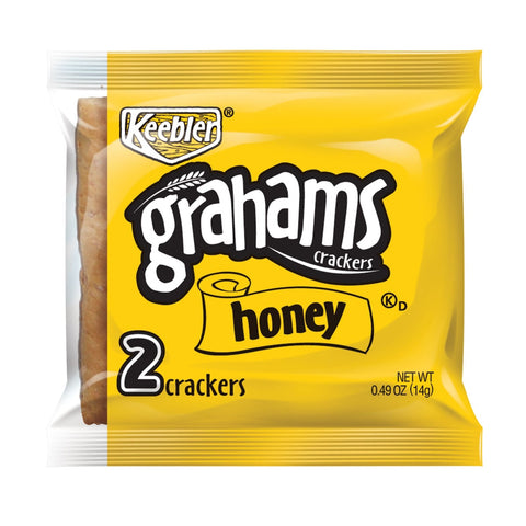 Keebler Honey Graham Crackers, 0.49 Ounce -- 200 per case