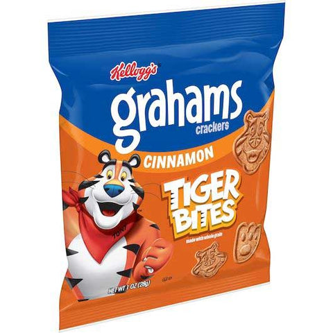 Kelloggs Tiger Bites Cinnamon Graham Crackers, 1 Ounce -- 150 per case