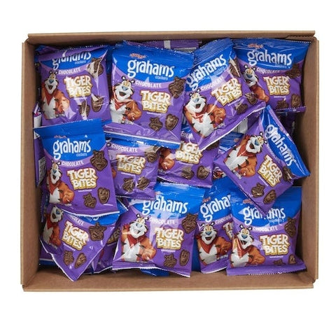 Kellogg's Tiger Bites Chocolate Graham Cracker, 1 Ounce -- 150 per case