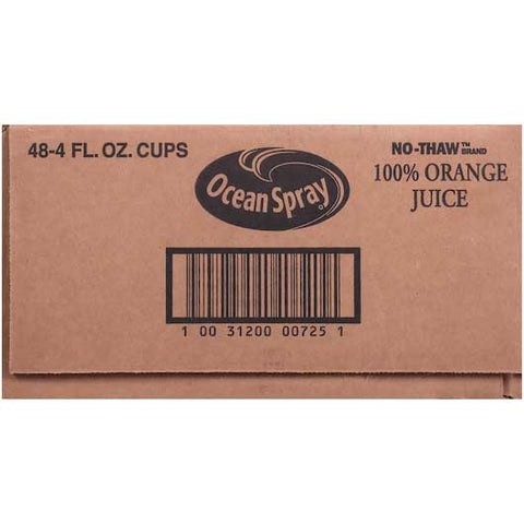 Ocean Spray 100% Orange, 4 Ounce -- 48 per case