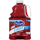 Ocean Spray Light Cranberry Cocktail Juice, 3 Liter -- 6 per case.