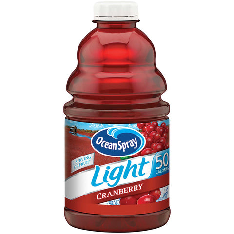 Ocean Spray Light Cranberry Juice Cocktail, 46 Ounce -- 8 per case.
