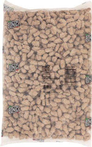 Tyson Bonici Large Italian Sausage Pizza Topping, 5 Pound -- 2 per case.