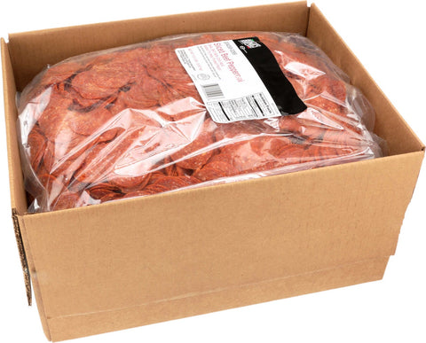 Tyson Bonici Beef Pepperoni Pizza Topping, 12.5 Pound -- 2 per case.