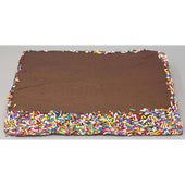 Love and Quiches 1/4 Sheet Special Occasion Chocolate Cake, 2.5 Pound