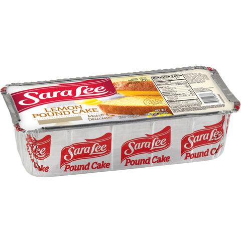 Sara Lee Lemon Pound Cake, 10.75 Ounce -- 12 per case.