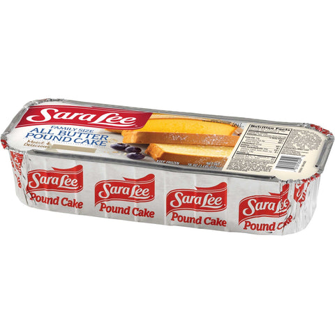 Sara Lee Vanilla Pound Cake, 16 Ounce -- 12 per case.