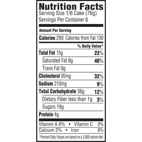 Sara Lee Vanilla Pound Cake, 16 Ounce -- 12 per case.