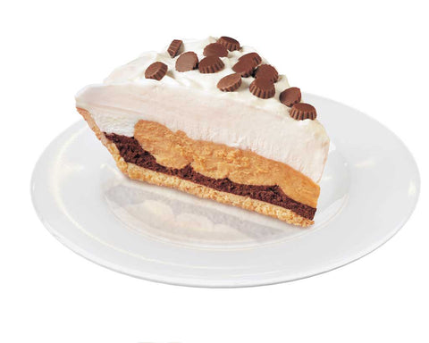 Sara Lee Chef Pierre Peanut Butter Creme de la Cream Pie, 10 inch -- 4 per case.