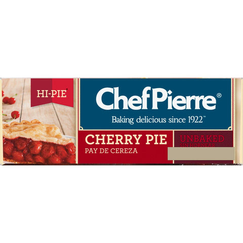 Sara Lee Unbaked Cherry Hi Pie, 9 inch -- 6 per case.