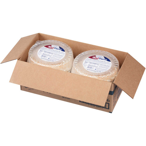 Sara Lee Chef Pierre Coconut Creme de la Cream Pie, 10 inch -- 4 per case.