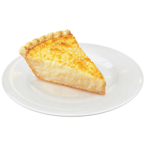 Sara Lee Chef Pierre Unbaked Coconut Custard Open Face Pie, 10 inch -- 6 per case.