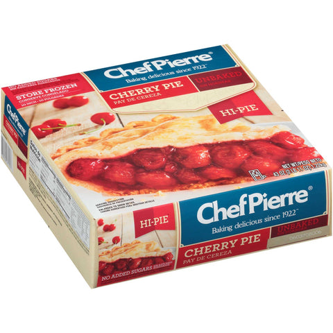 Sara Lee Chef Pierre Cherry High Pie, 43 Ounce -- 6 per case.