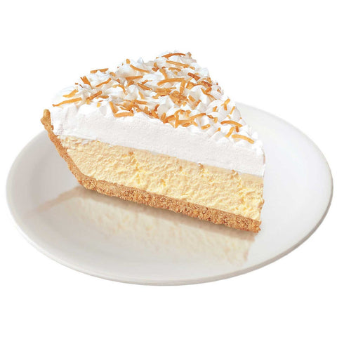 Sara Lee Chef Pierre Traditional Coconut Cream Pie, 10 inch -- 6 per case.