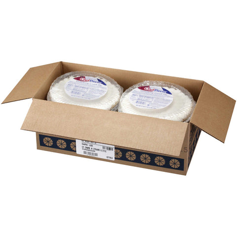 Sara Lee Chef Pierre Traditional Strawberry Cream Pie, 10 inch -- 6 per case.