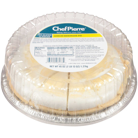 Chef Pierre Lemon Meringue Pie, 2.812 Pound -- 4 per case.
