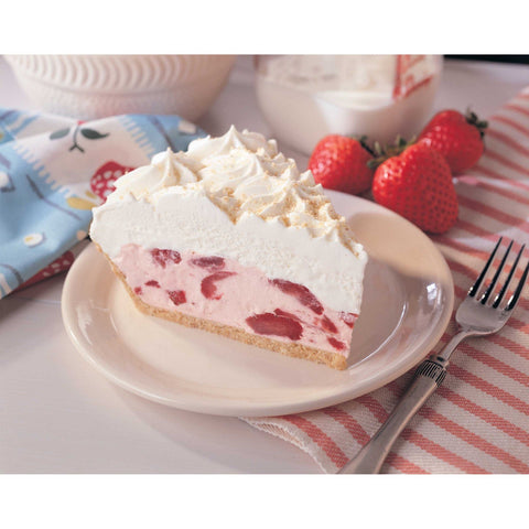 Sara Lee Chef Pierre Strawberries and Cream Fruit de la Cream Pie, 39.65 Ounce -- 4 per case.