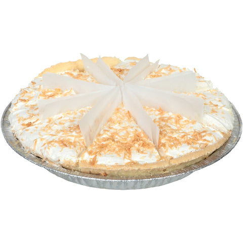 Chef Pierre Pre Sliced Coconut Creme de la Cream Pie, 43 Ounce -- 4 per case.