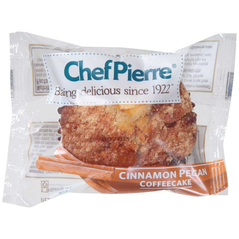 Chef Pierre Cinnamon Pecan Coffeecake Muffin, 4.75 Ounce -- 24 per case.