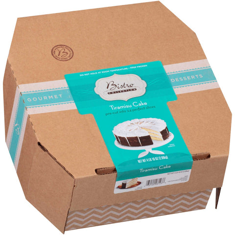 Sara Lee Bistro Collection Round Tiramisu, 10 inch -- 2 per case.