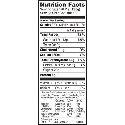 Sara Lee Coconut Creme Pie, 27 Ounce -- 6 per case.