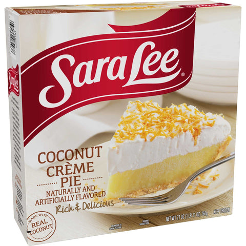 Sara Lee Coconut Creme Pie, 27 Ounce -- 6 per case.