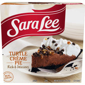 Sara Lee Turtle Creme Pie, 22 Ounce -- 6 per case.