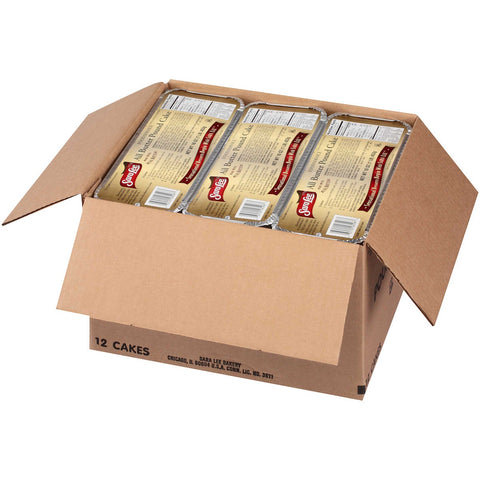 Sara Lee Large Pound Cake, 10 inch -- 12 per case.
