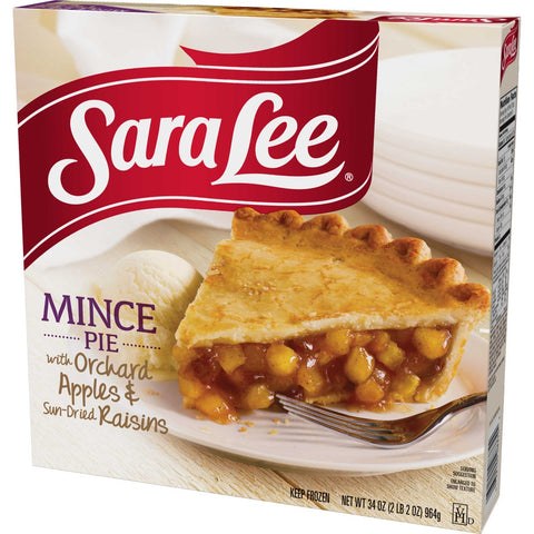 Sara Lee Unbaked Mince Pie, 2.125 Pound -- 6 per case.