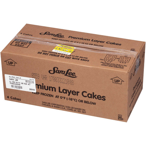 Sara Lee Round Premium Butter Cream Layer Cake - Variety Pack, 9 inch -- 4 per case.