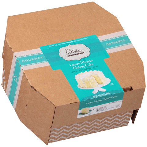 Bistro Collection Lemon Mousse Melody Cake, 67 Ounce -- 2 per case.