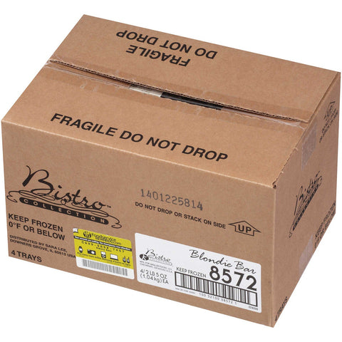 Sara Lee Bistro Collection Blondie Dessert Bar, 37 Ounce -- 4 per case.
