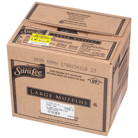 Chef Pierre Large Bran Muffin, 4.25 Ounce -- 48 per case.