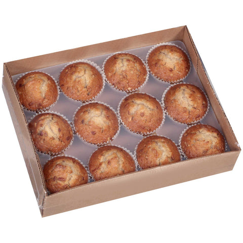 Chef Pierre Large Banana Nut Muffin -- 48 per case.
