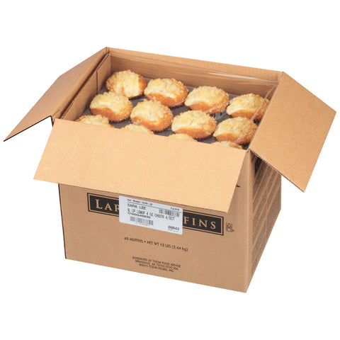Chef Pierre Large Cheese Streusel Muffin -- 48 per case.
