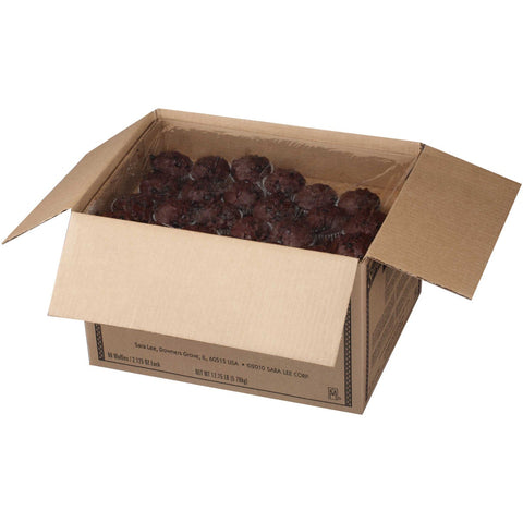 Chef Pierre Small Double Chocolate Chunk Muffin, 2.13 Ounce -- 96 per case.
