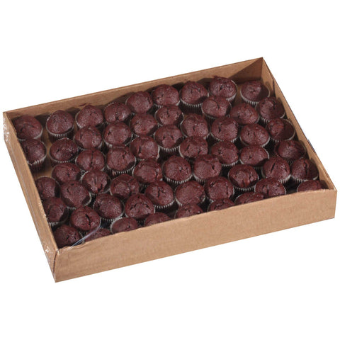 Chef Pierre Mini Double Chocolate Chunk Muffin, 0.9 Ounce -- 108 per case.