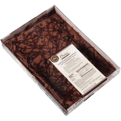 Bistro Collection Double Chocolate Decadence Brownie, 55 Ounce -- 4 per case.