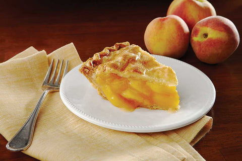 Sara Lee Chef Pierre Unbaked Peach High Pie, 10 inch -- 6 per case.