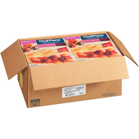 Sara Lee Chef Pierre Unbaked Fruits of the Forest High Pie, 10 inch -- 6 per case.