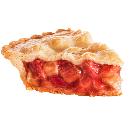 Sara Lee Chef Pierre Unbaked Rhubarb High Pie, 10 inch -- 6 per case.